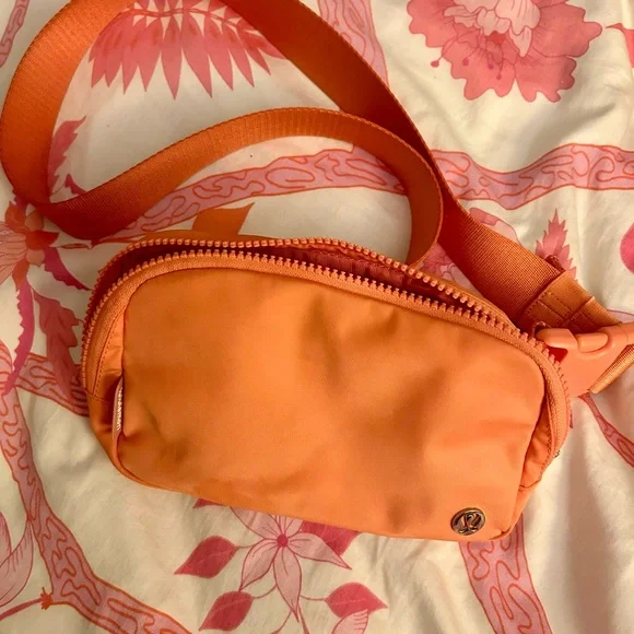 Orange Lululemon Crossbody Belt Bag - Picture 1 of 4